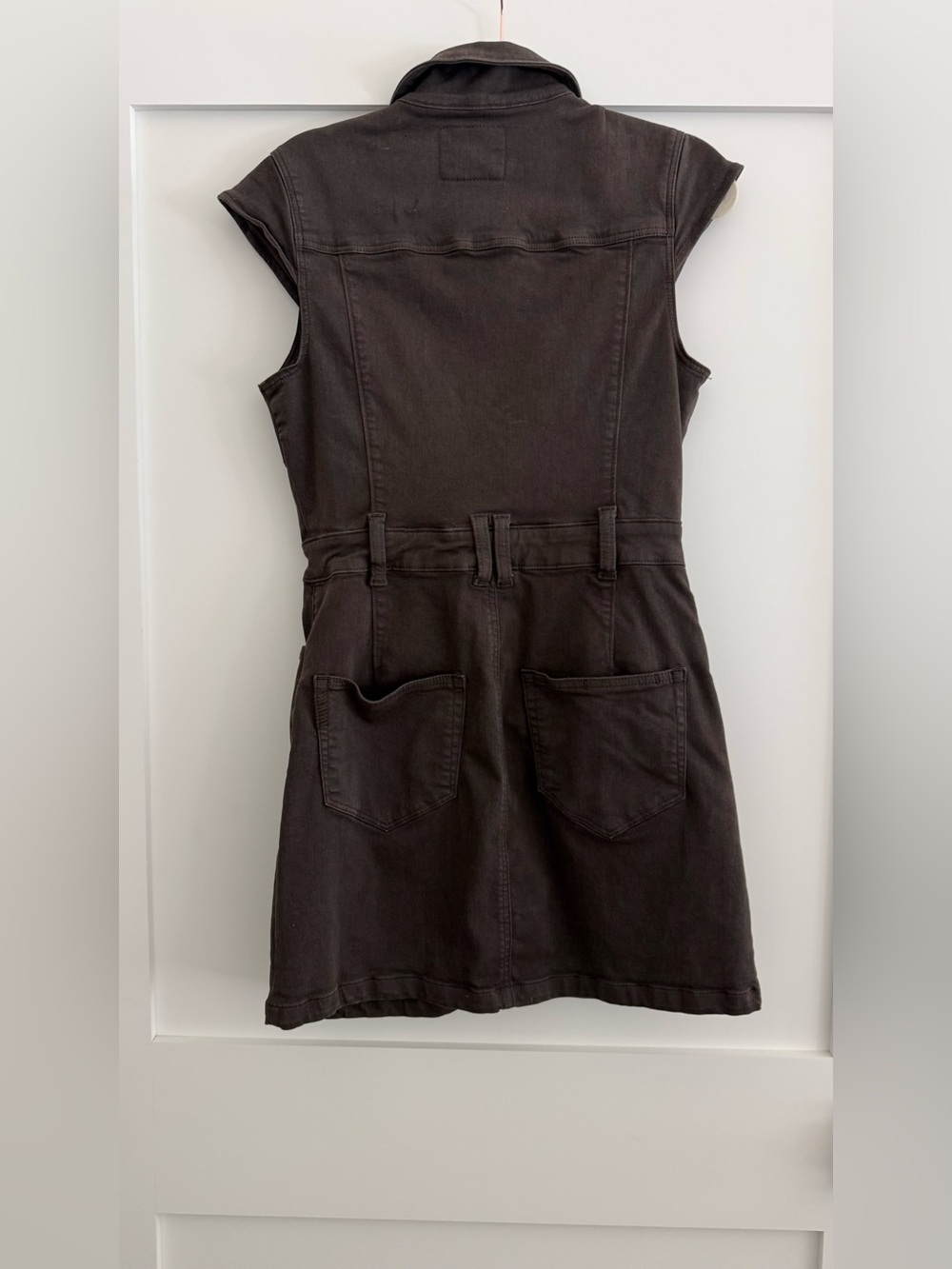 PAIGE espresso jumper dress - Picture 2 of 2